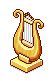 LTD Harpe Athénienne Dorée