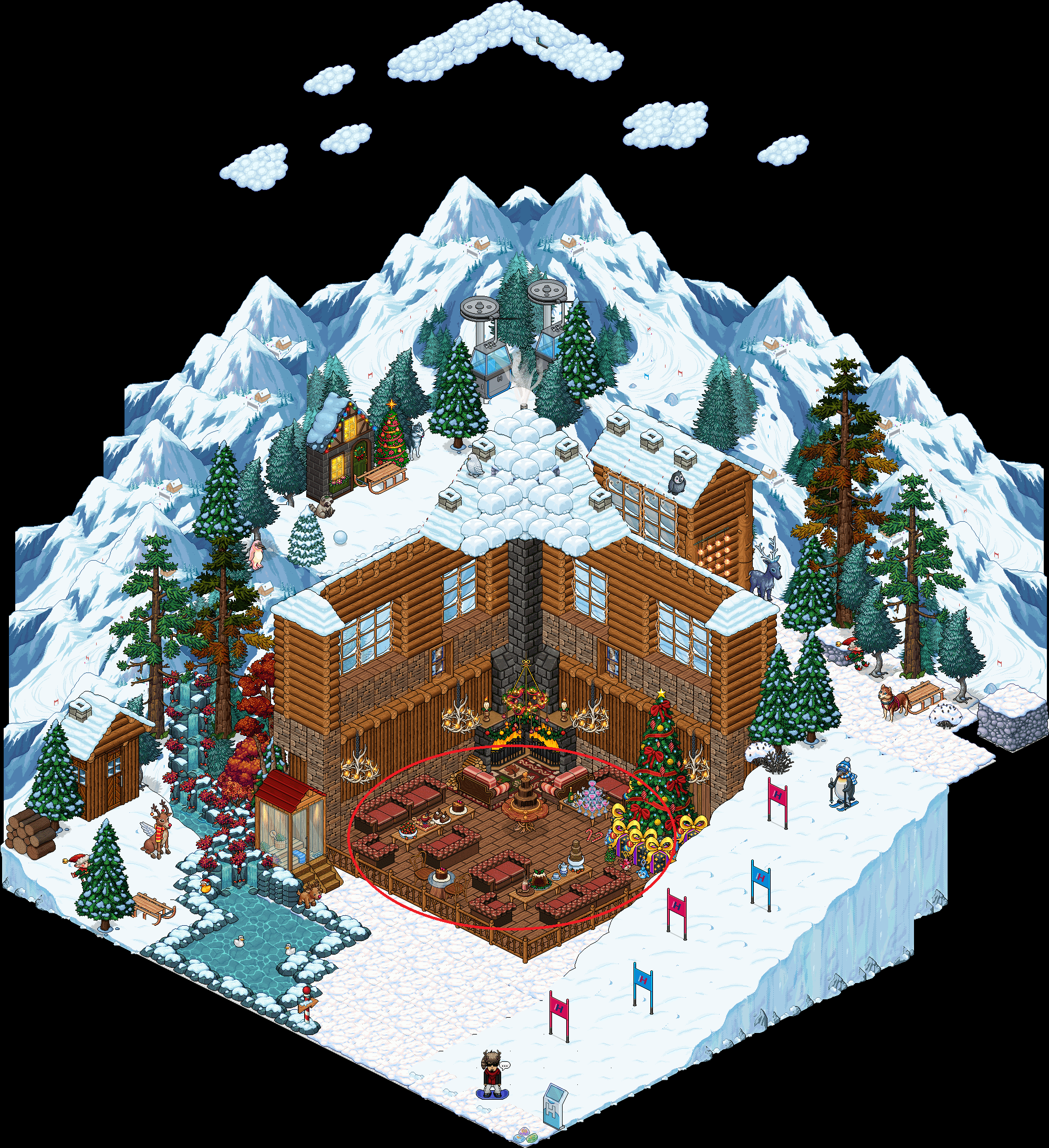 #[NFT] Christmas Village 7 - Ski Chalet