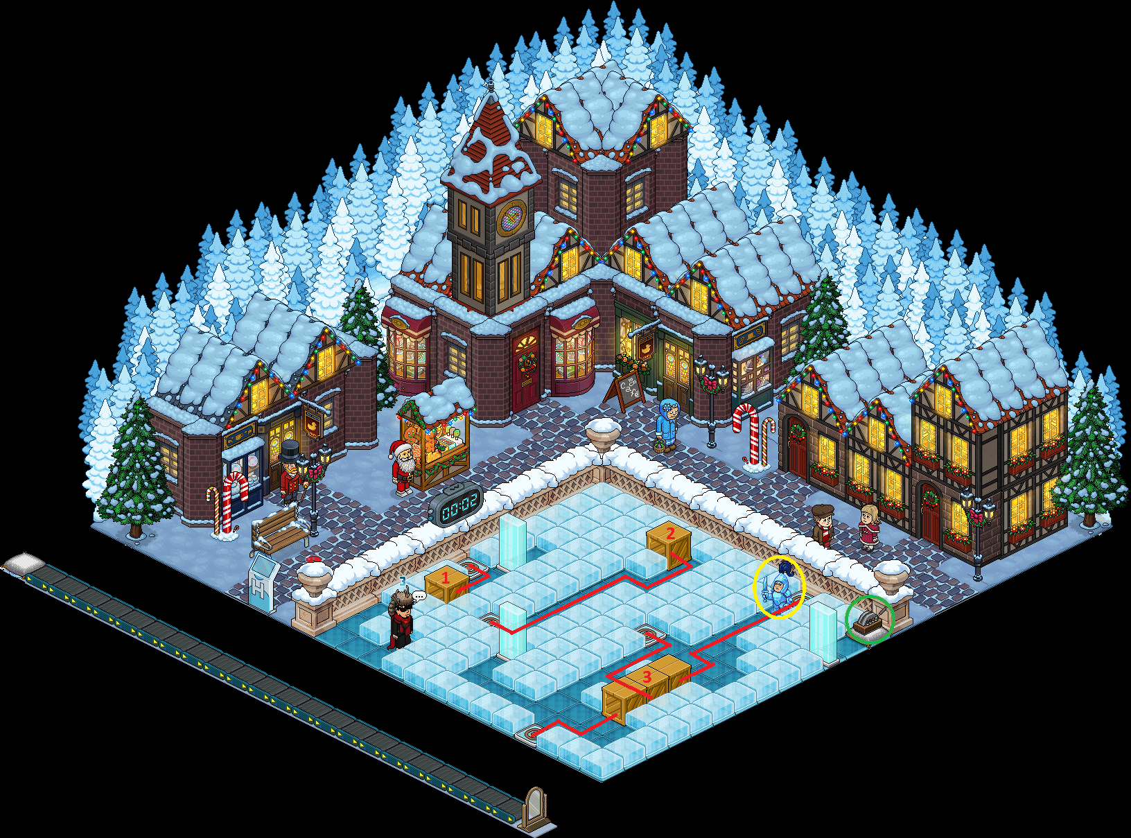 #[NFT] Christmas Village 6 - Freeze Ice Rink