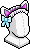 Bandeau chat blanc