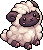Peluche agneau