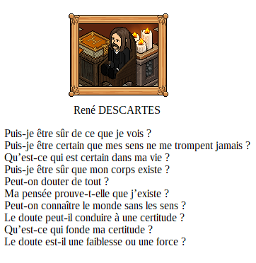 René DESCARTES