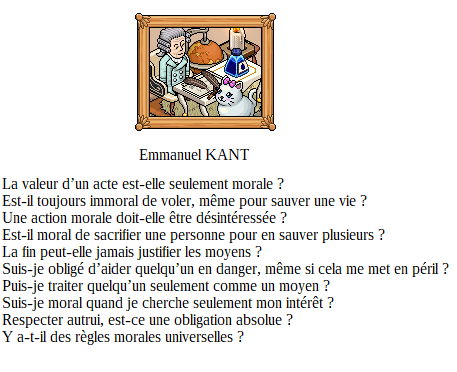 Emmanuel KANT