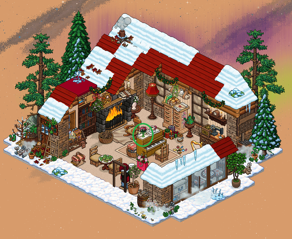 Rasta Santa's Cozy Cabin 11