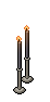 Moody Candle