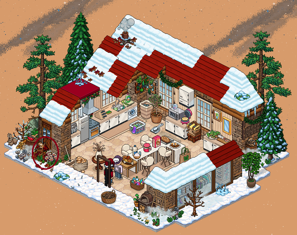 Rasta Santa's Cozy Cabin 9