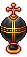 Orbe des souverains noir royal