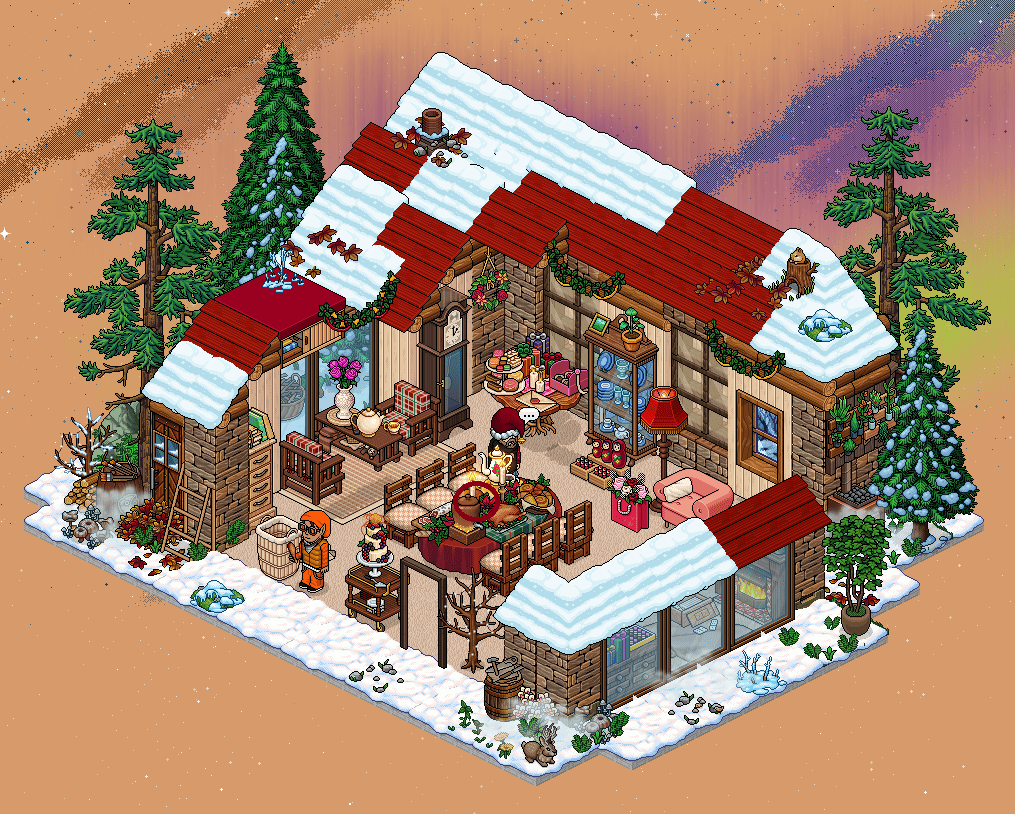 Rasta Santa's Cozy Cabin 8