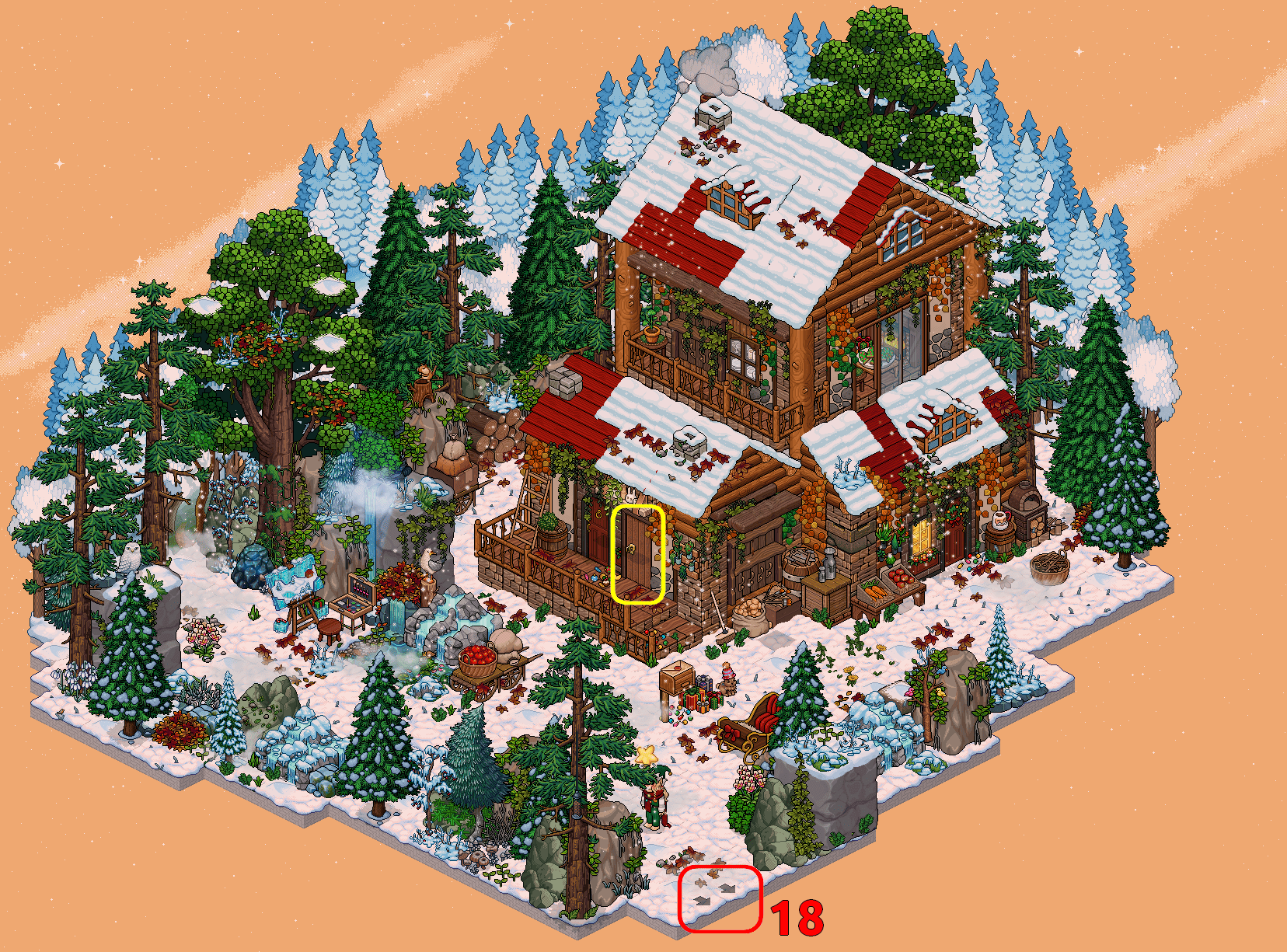 Rasta Santa's Cozy Cabin