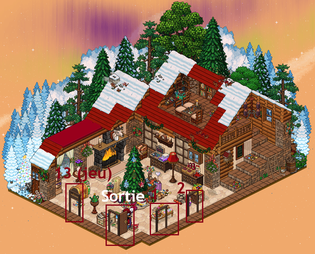 Rasta Santa's Cozy Cabin 12