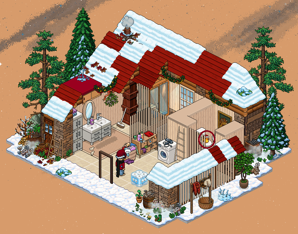 Rasta Santa's Cozy Cabin 10