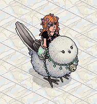 Oiseau des neiges féérique