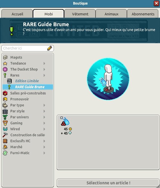 Guide brume