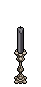 Goth candle