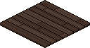 Worn floorboards